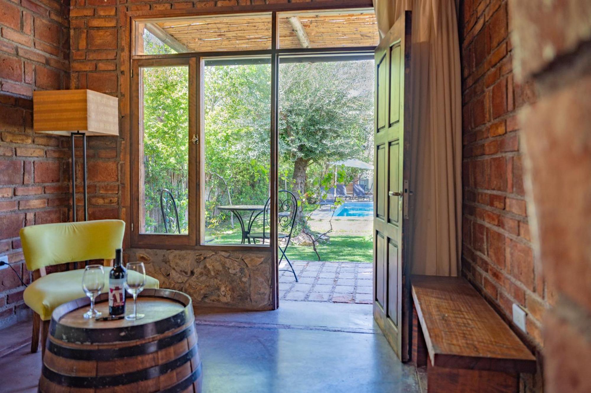 Posada Boutique El Encuentro Chacras De Coria Bagian luar foto